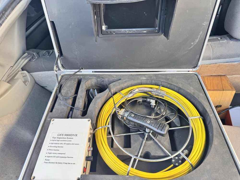 Sewer Pipe Inspection Camera 7inches GSY-9000DVR