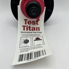 75mm Sioux Test Titan Mechanical Expanding Plumbing Plug 3 &ldquo;