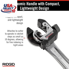 2-In-1 Close Quarters Tubing Cutter for 1/4&Prime; to 1-1/8&Prime; Tubing