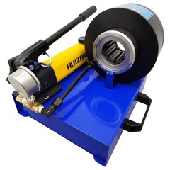 220V Manual High-pressure Pipe Shrinking Machine Mold Pipe Press Hose Crimper 1&Prime;