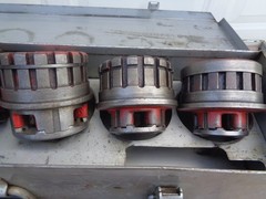 Ridgid 12-R Pipe Threader Die Head Set w/Case & Ratchet Head 12R 1/2&Prime; &ndash; 2&Prime; Dies