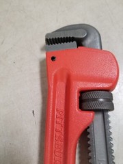 Pittsburgh 14&Prime; Steel Pipe Wrench -Straight Jaw 2&Prime; Capacity #61349