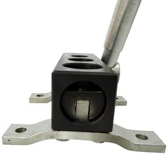 Manual Pipe Notcher Multi-Diameter 3/4&Prime;, 1&Prime;, 1-1/4&Prime; Tube R-shaped Arc Cutter