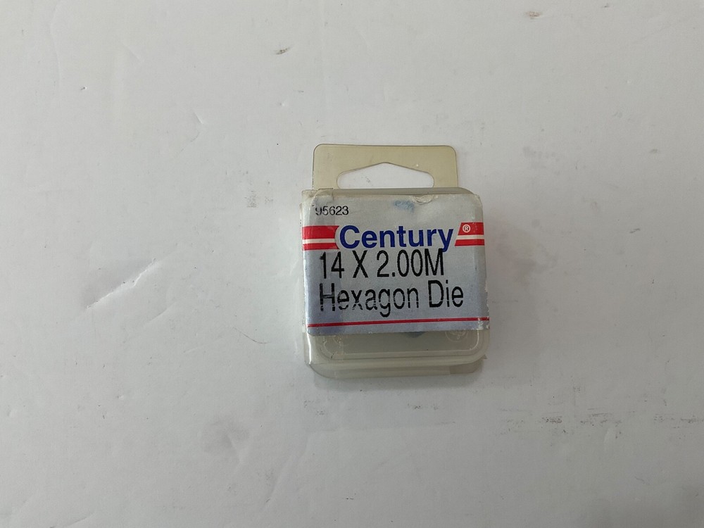 New Century Drill & Tool Co. 14 x 2.00M hexagon die #95623 made in Japan