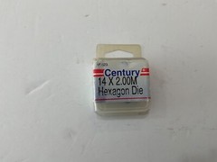 New Century Drill & Tool Co. 14 x 2.00M hexagon die #95623 made in Japan