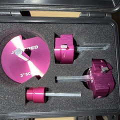 4-Piece Plastic Pipe Reamer Kit for PVC, CPVC, ABS