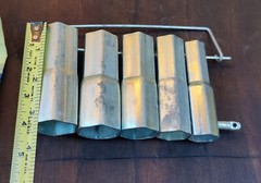 VTG New NOS 6pc SHOWER VALVE STEM SOCKET WRENCH PLUMBING TOOL SET 21/32-1~7/16&Prime;