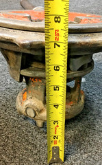 The Ridgid Tool, No. 65-R, Pipe Threads 1&Prime; TO 2&Prime; Pipes with Handle 18&Prime; LONG, USA