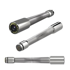 50m Sewer Drain Pipe Inspection Camera w/ 512HZ Locator 9&Prime; Monitor Self-Leveling