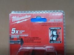 Milwaukee 1 inch mini copper tubing cutter 48-22-4251