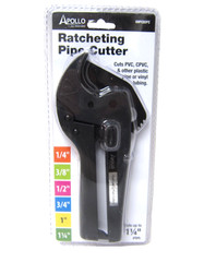 Apollo 1/8 in. to 1-1/4 in. Ratcheting PVC Pipe and Tubing Cutter