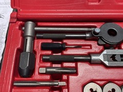 BOSCH TAP & DIE 37 PIECE TOOL SET 396501 SPIRAL POINT HEX DIES USA STEEL