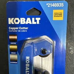 Set Of 8 Kobalt Copper Cutter 2146935, 1 2146934 And 1 2146936 Quick Release