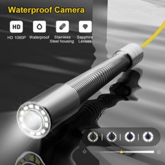7&Prime; Monitor Drain Sewer Camera 512HZ Locator Self-Leveling Pipe Inspection Camera