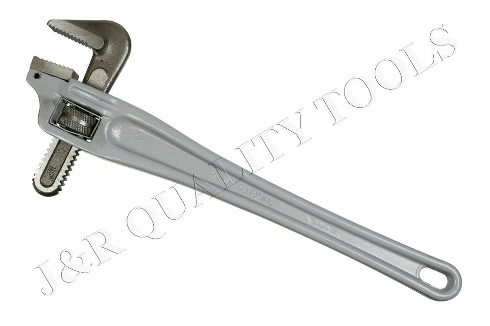 18&Prime; Aluminum Offset Pipe Wrench, with 3 1/2&Prime; Jaw Capacity New