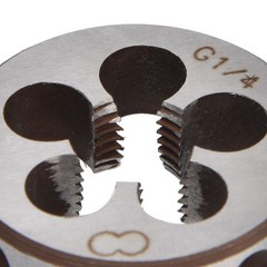 Alloy Steel 5 Chip Holes Thread Die Tool For Pipe Threading