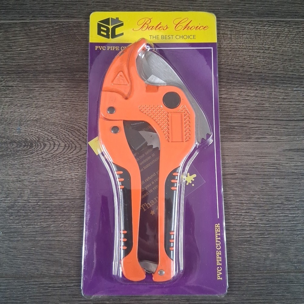 Bates Pvc Pipe Cutter Cuts Up To 11/4&Prime; Ratcheting Pvc Pipe Cutter Tool Pipe Cutt