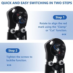 2 IN 1 Ratchet PEX Crimping Tool Kit &ndash; Cinch and Remove Dual Function Suitabl&hellip;