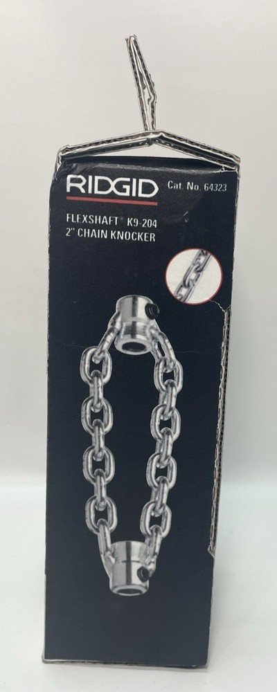 64323 K9-204 Flexshaft Knocker, 5/16&Prime; Cable, 2&Prime; Pipe, 2 Chain