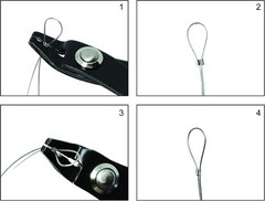 5-Inch Red Bead Crimping Plier for Tubes and 2mm & 3mm Beads by Beaditive