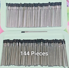 144 Pcs Acid Flux Brushes 3/8&Prime; x 6&Prime; Soldering, Plumbing Grease Glue Applications