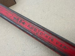 Vintage Proto 824 Large 24&rdquo; Pipe Wrench Heavy Duty Made in USA Good Shape
