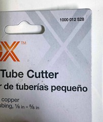HDX Junior Tube Cutter for PVC & Copper Pipe Cuts 1/8&Prime;- 5/8&Prime; Size Pipes NEW