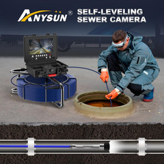 300FT Sewer Inspection Camera, 9&rdquo; HD Screen, Waterproof, DVR, 32GB