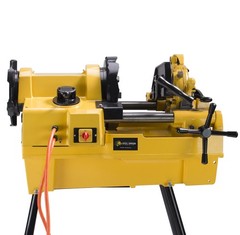Steel Dragon Tools&reg; 1224 Pipe Threading Machine fits RIDGID&reg; 711 Die Head 26092