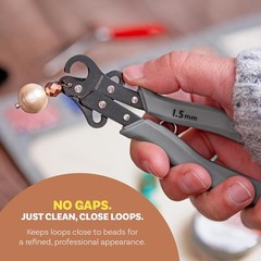 Create and Trim 1.5 mm Loops for Jewelry Making with Original One Step Looper