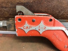 Reed Mfg. Co. 2-1 Model Quick Release 2&rdquo; Capacity Pipe Cutter Plumbers Hand Tool