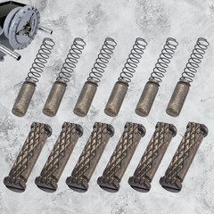 High-Performance 2 Set of 44715 Chuck Jaws for RIDGID Pipe Threading Machines