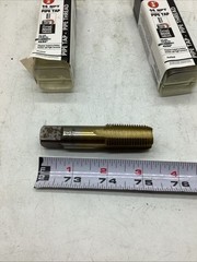 Master Mechanic TMG,1/2-14 NPT Titanium Coated Pipe Taps(2 Pc In Lot) 3500-vid