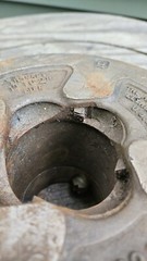 ANTIQUE RIDGID TOOL CO NO.65-R RIGID 1&Prime; TO 2&Prime; RATCHET PIPE THREADER