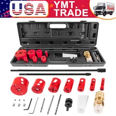 08350 DM3MECH Mechanical Hot Tapping Machine Kit for NPT with Hole Saws & Arbor