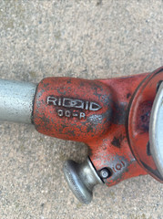 RIDGID OO-R Pipe Threader Ratchet with 3/4&Prime; Die 18-1/2&rdquo; Long handle USA Made