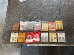 Mixed lot of Ridgid Pipe Dies 1/2&Prime; 3/4&Prime; 1-1/4&Prime; Berkley BT-00003 37875 37825 3782