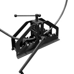 Manual Round Tube Pipe Bender Roller Bending Machine Industrial Tube Roll Bender