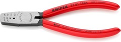 KNIPEX 97 61 145 A Cable Link Crimping Pliers &ndash; Red and Silver Tools