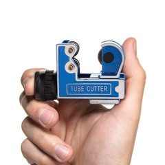 Mini Copper Pipe Tubing Cutter Tool &ndash; 1/8&Prime; to 1 (3-28mm) Mini, Blue