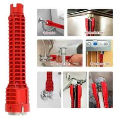 8 in 1 Faucet and Sink Installer Multi Tool Plumbing Repair Removal Tool