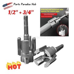 NEW PVC Pipe Threader Kit Integrated Internal & External Pipe Threading-Tool US
