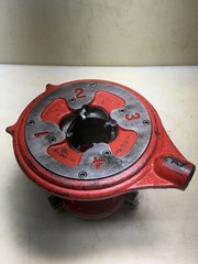 RIDGID 65R 1&Prime; TO 2&Prime; PIPE THREADER NICE DIES No Handle 65-R #2