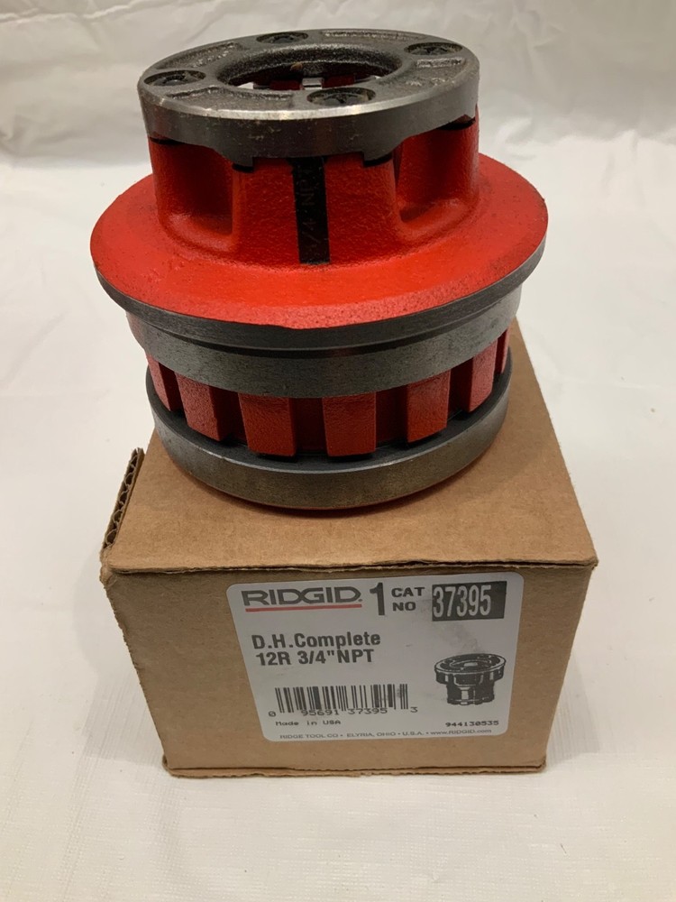 RIDGID 37395 12R 3/4&Prime; NPT Die Head Complete