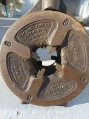 Vintage RIDGID NO.65-R RIGID 1&Prime; TO 2&Prime; PIPE THREADER made in USA