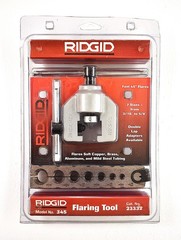 RIDGID Flaring Tool 345 3/16&ndash;5/8 in. 45&deg; for Copper, Brass, Aluminum, Steel Tube
