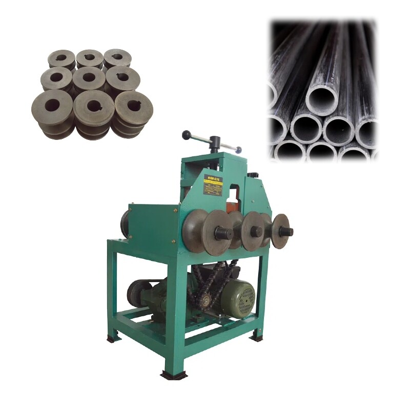 Electric Rolling Type Square & Round Pipe Bender 110V Pipe Bending Machine