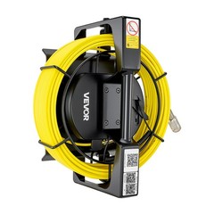 VEVOR Sewer Camera with WiFi 65.6ft/20m IP68 Drain Pipeline Camera 12 LED Lights