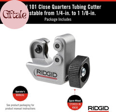 &ndash; CC247 40617 Model 101 Close Quarters Tubing Cutter, 1/4-Inch to 1-1/8-Inch Tu