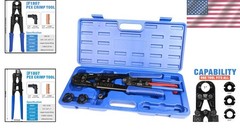 iCrimp F1807 PEX Crimper Kit &ndash; Quick Change Jaws for 3/8&rdquo; to 1&rdquo; Tubing